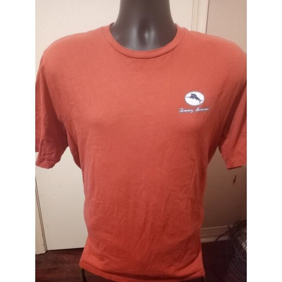 Tommy Bahama Relax Men's It's Always Wine O'clock Graphic T-Shirt Large L Coral - Picture 1 of 10